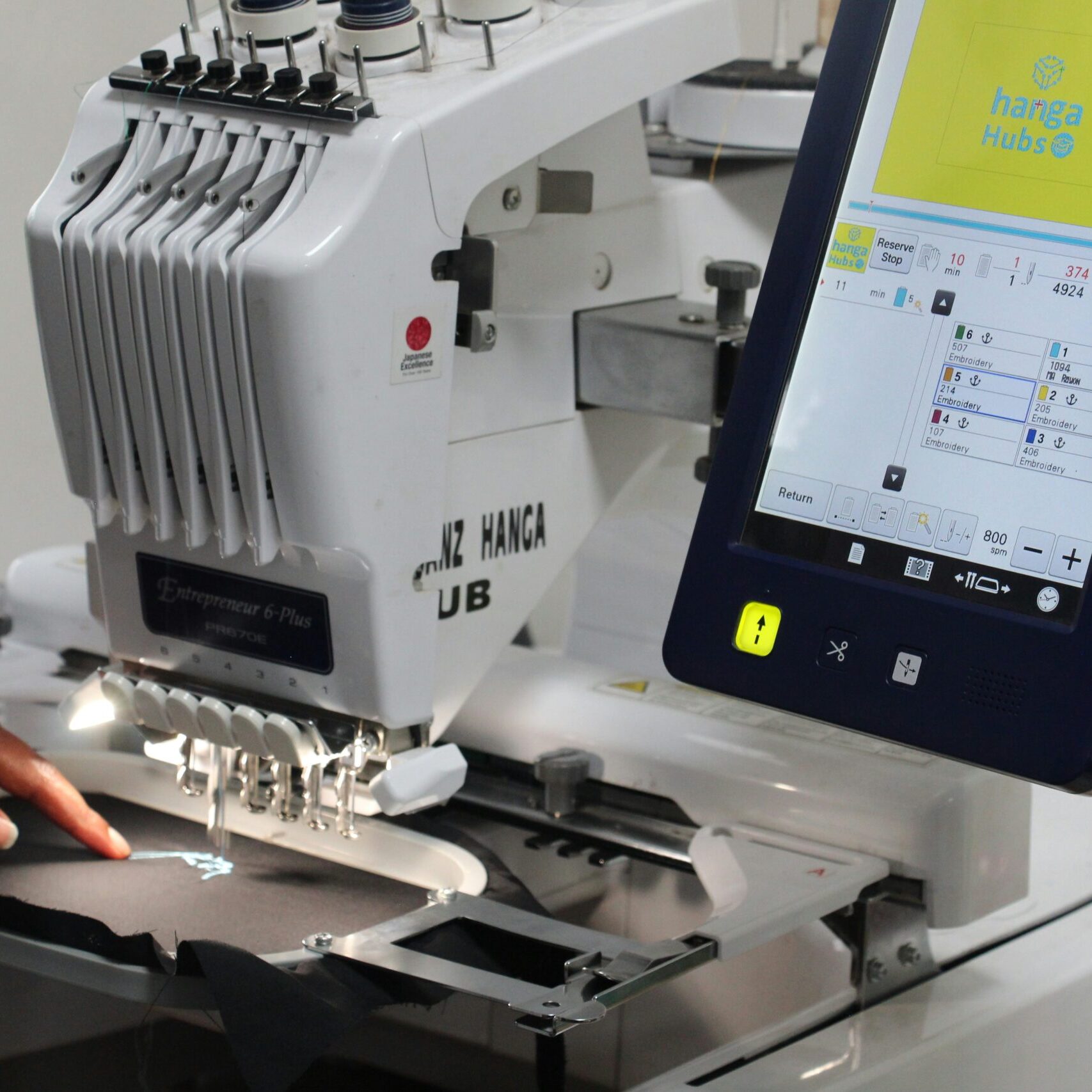 EMBROIDERY MACHINES